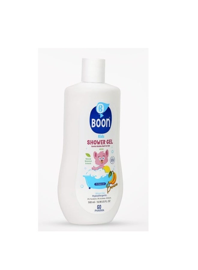 بون جل استحمام للأطفال بنكهة الموز 500 مل - Image 2
