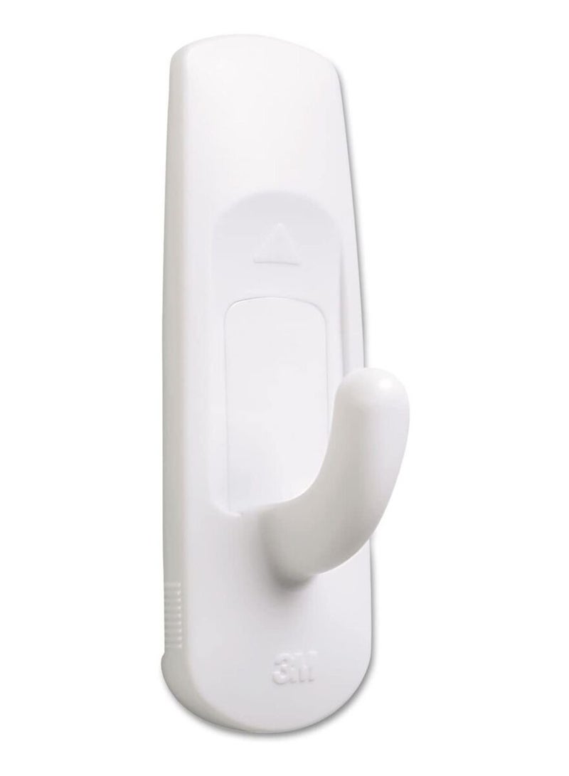 Command 2-Piece Self Adhesive Utility Hook White Medium - Image 2