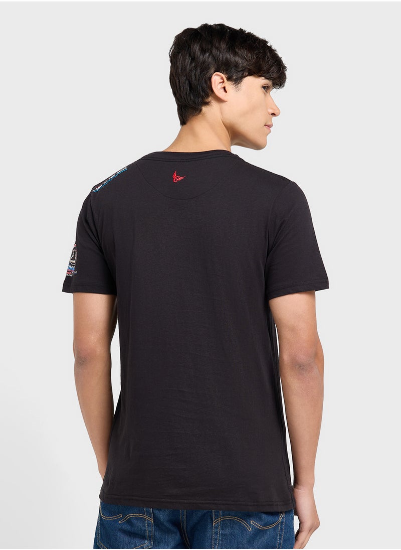 BRAVE SOUL Graphic Print T-Shirt  - Image 2
