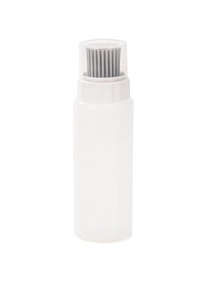 Transparent Oil Bottle with Flexible Bristle Design  Scale, Food Grade BPA Container for Kitchen Supplies, Multipurpose Gadget Tool with Sauce Brush. - Image 2