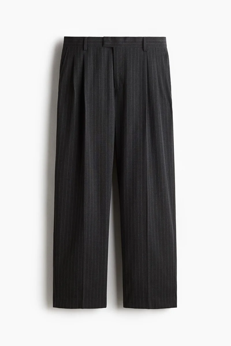 H&M  Relaxed Fit Suit trousers for Men | Best Price UAE