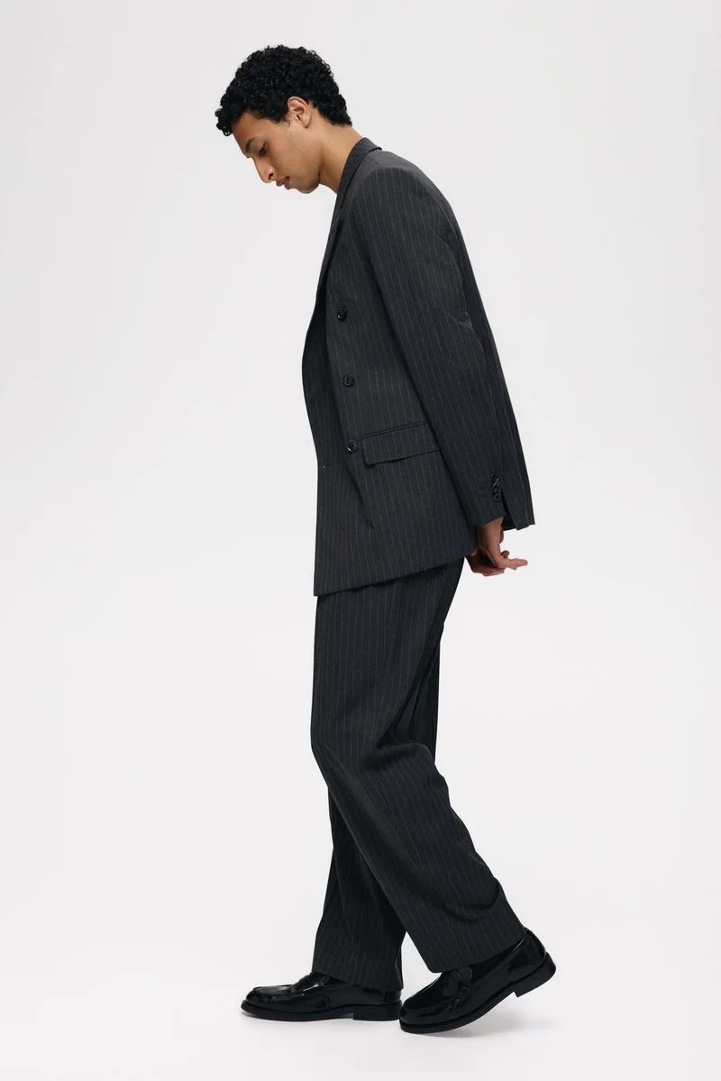 H&M  Relaxed Fit Suit trousers for Men | Best Price UAE