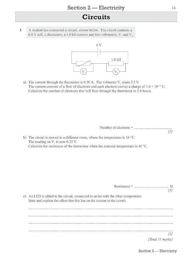 New Edexcel International GCSE Physics: Grade 8-9 Targeted Exam Practice Workbook (with answers) (CGP IGCSE 9-1 Revision)