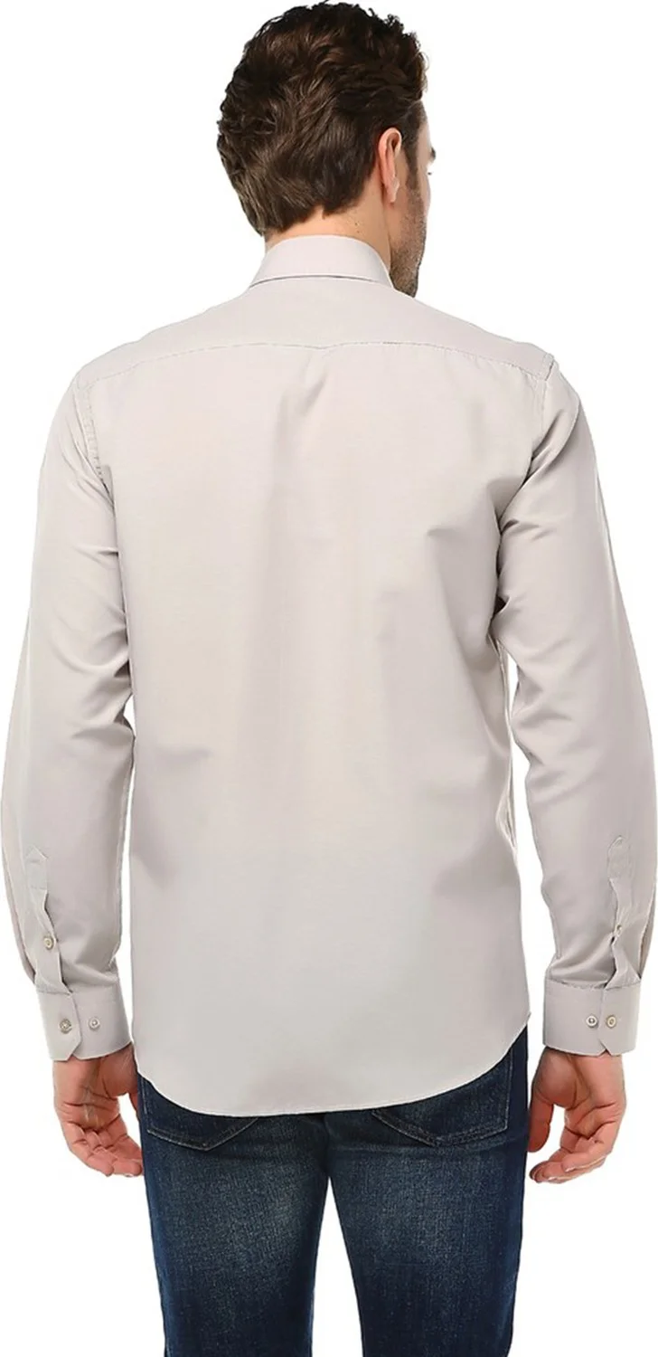 Varetta Men's Taba Classic Cut Pocket Straight Long Sleeve Shirt