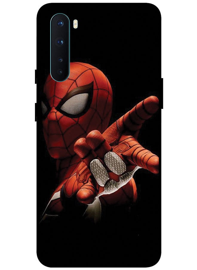 EYE CATCH - Protective Case Cover For OnePlus Nord Smart Series Printed Protective Case Cover for OnePlus Nord Spiderman - Image 1