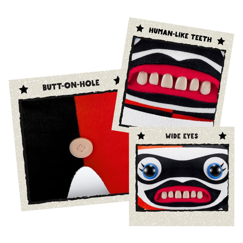 Fuggler x DC by ZURU Funny Ugly Monster, Plush, Collectible, Toy (Harley Quinn) - Image 4