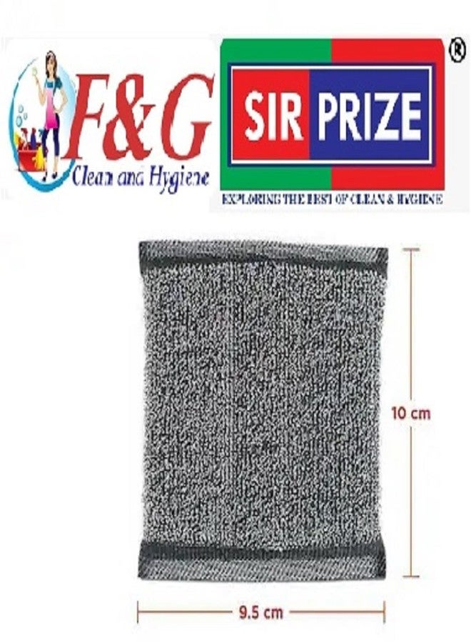 Sir Prize Multipurpose Steel Foam Pad Sponge Scourer Kitchen Scrubber Suitable for Dish/Utensils/Tiles, Washbasin Times Better Than Regular Sponge pad Combo Pack of (12pcs) - Image 5