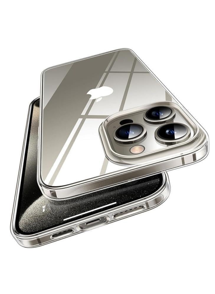 Houmt iPhone 16 Pro Max Cover Slim Thin Crystal Clear Soft TPU for iPhone 16 Pro Max Anti Scratch Drop Protection Shockproof Protective Case for iPhone 16 Pro Max 6.9 inch - Image 1