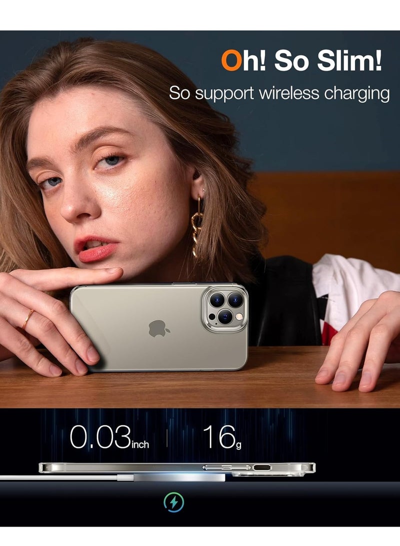 Houmt iPhone 16 Pro Max Cover Slim Thin Crystal Clear Soft TPU for iPhone 16 Pro Max Anti Scratch Drop Protection Shockproof Protective Case for iPhone 16 Pro Max 6.9 inch - Image 5