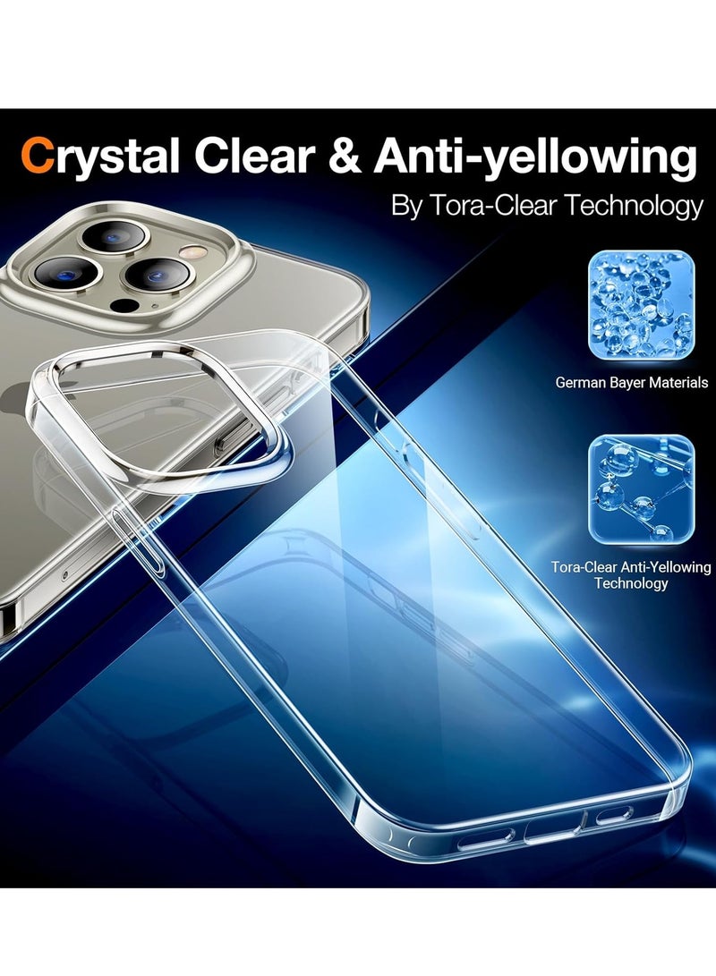 Houmt iPhone 16 Pro Max Cover Slim Thin Crystal Clear Soft TPU for iPhone 16 Pro Max Anti Scratch Drop Protection Shockproof Protective Case for iPhone 16 Pro Max 6.9 inch - Image 3