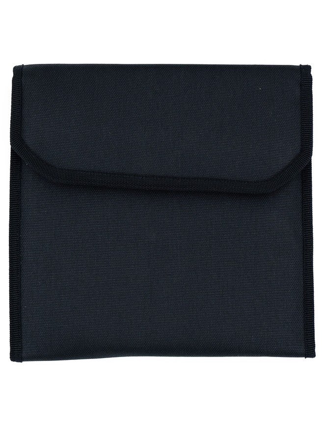 Asraw Stylish Vehicle Document Organiser Bag Mini Waterproof Document Holder for Your Any Vehicle. Multi Pockets for Small Accessories (6 Leafs) (Black) - Image 2