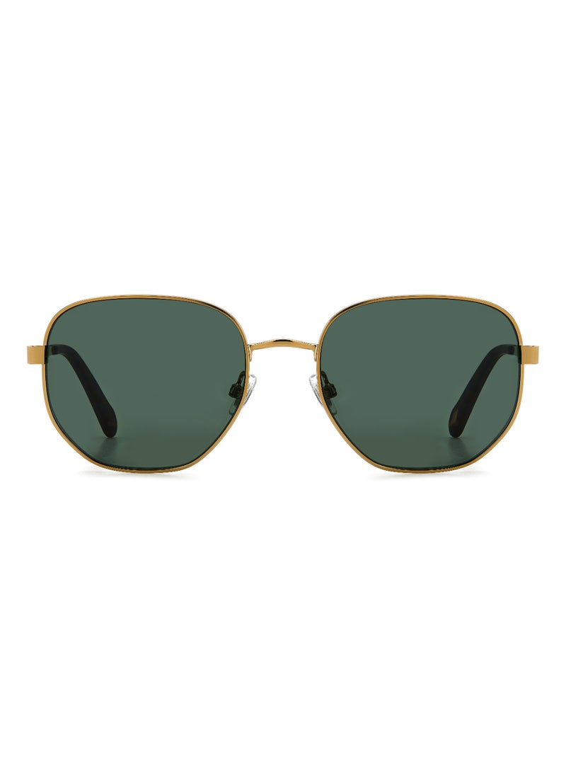 FOSSIL Men's Uv Protection Rectangular Shape Metal Sunglasses Fos 2134/G/S Green 46 - Lens Size: 45.5 Mm - Mttant Gd  - Image 3