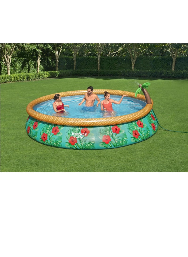 Bestway Fast Set Paradise Palm Pool Set (457 x 84 cm) 57416 - Image 2