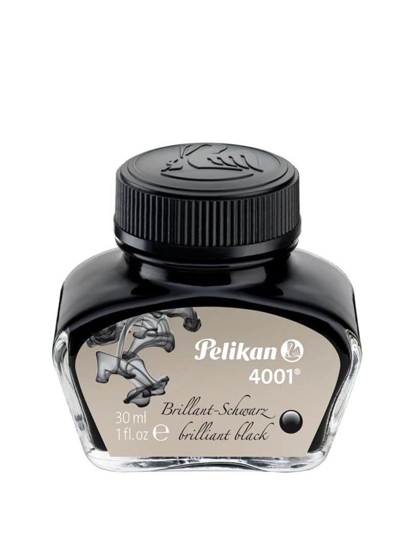 Pelikan fountain pen ink 30ml Black ink - Image 1