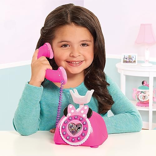 Minnies Happy Helpers Rotary Phone Styles May Vary Officially Licensed Kids Toys for Ages 3 Up by Just Play - Image 5