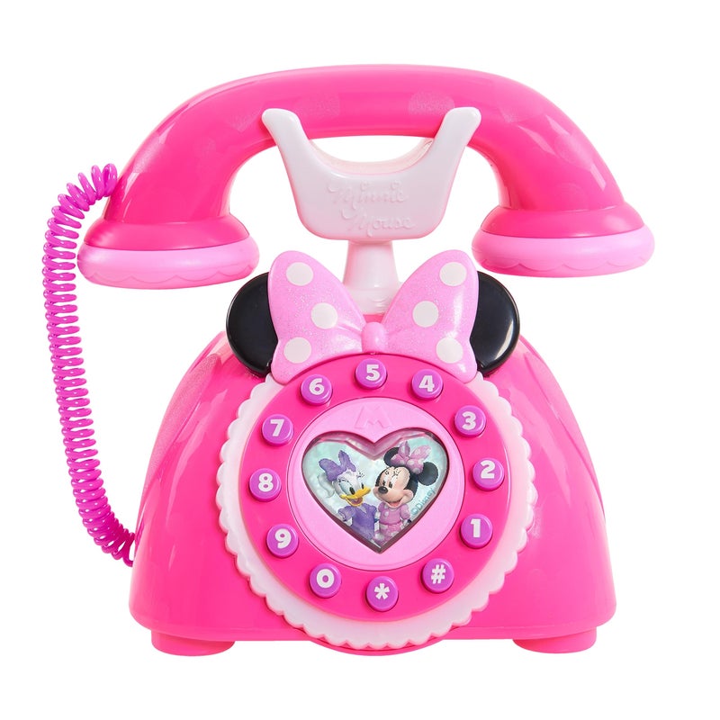 Minnies Happy Helpers Rotary Phone Styles May Vary Officially Licensed Kids Toys for Ages 3 Up by Just Play - Image 2