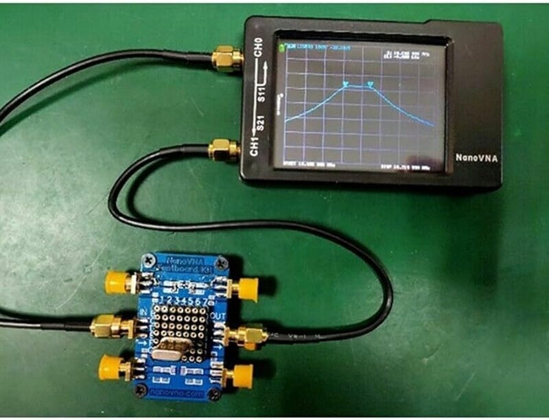 مجموعة لوحة اختبار NanoVNA مع موصلات SMA ودوائر SMD لاختبار الإلكترونيات DIY - Image 4