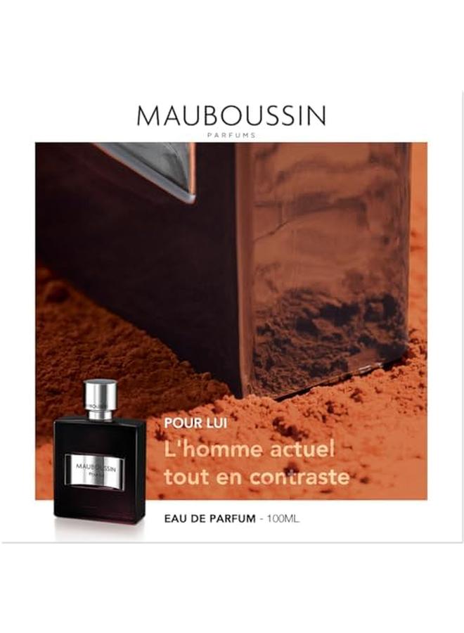 MAUBOUSSIN Rose Pour Elle Eau De Parfum Spray For Women 3.3 Ounce - Image 2