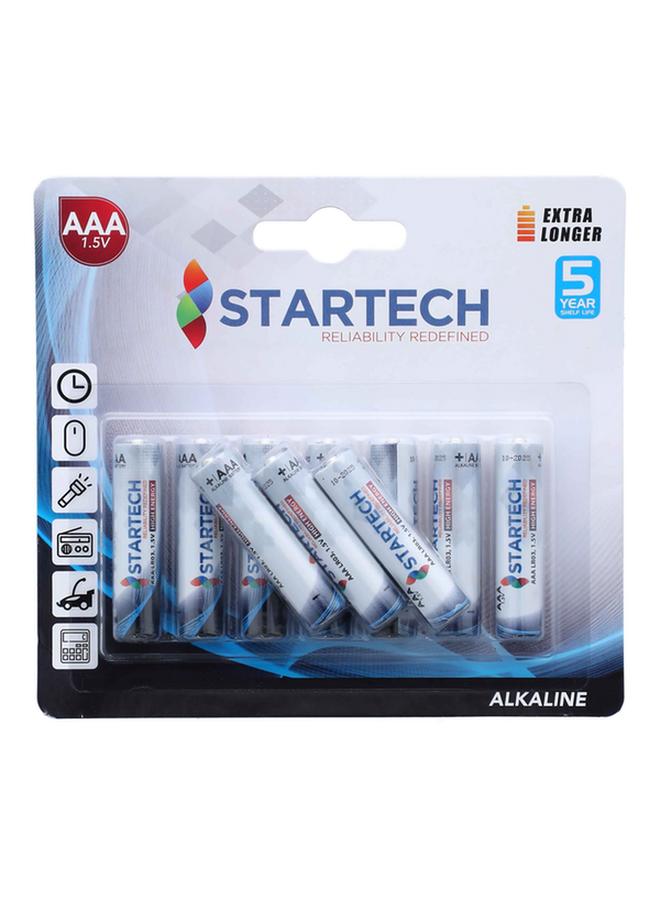 StarTech 10 Piece AAA Alkaline Battery