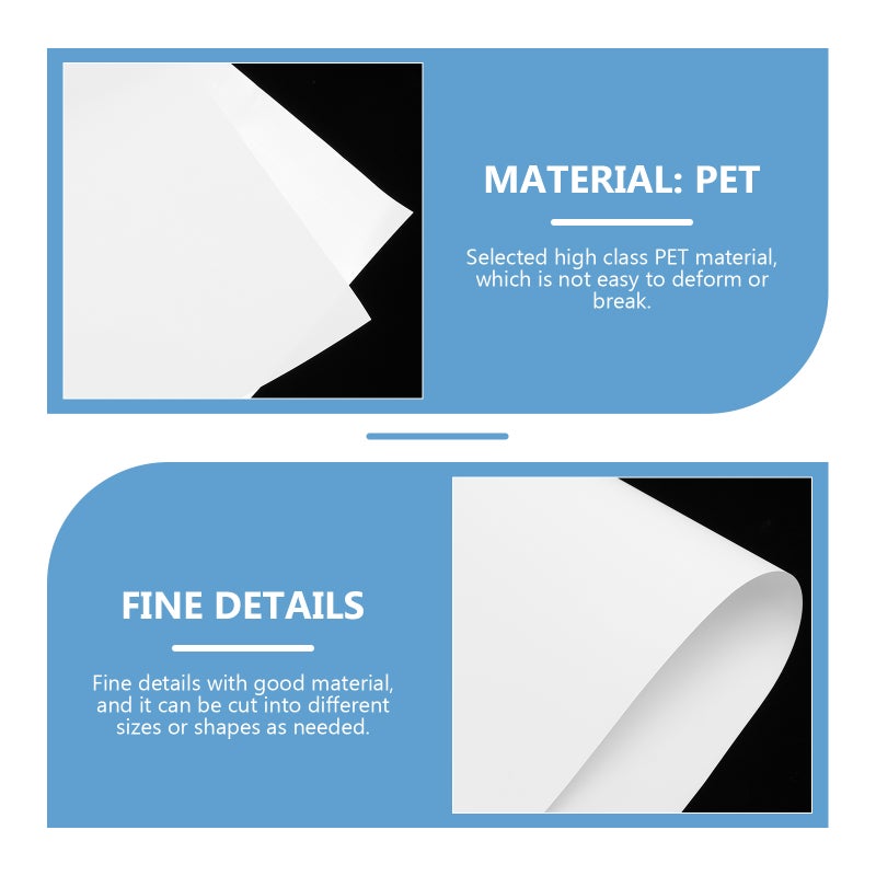 Heat Transfer Film PET Heat Transfer Sheet Heat Sublimation Film for Art Projects Clothes - Image 2