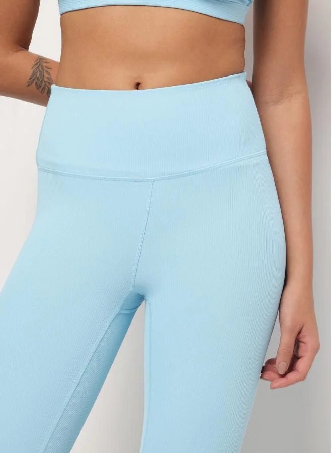 Zaecy  Women’s 7/8 Leggings – Baby Blue for Women | Best Price UAE