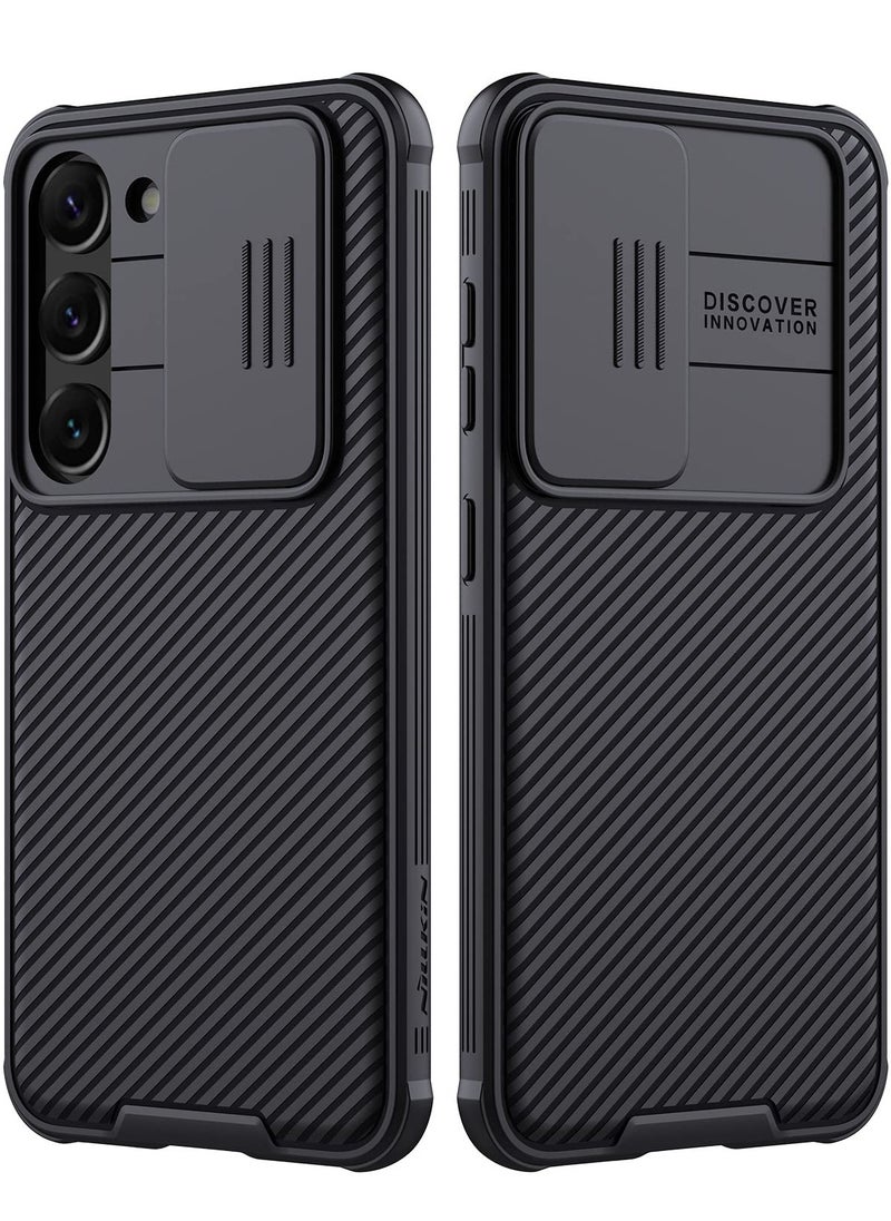 Nillkin For Samsung Galaxy S24 Plus Case TPU Shockproof Airbag Frame, Camera Lens Protection Slide Cover Phone Case, Anti-Fingerprint Slim Fit Mobile Back Cover  - Image 1