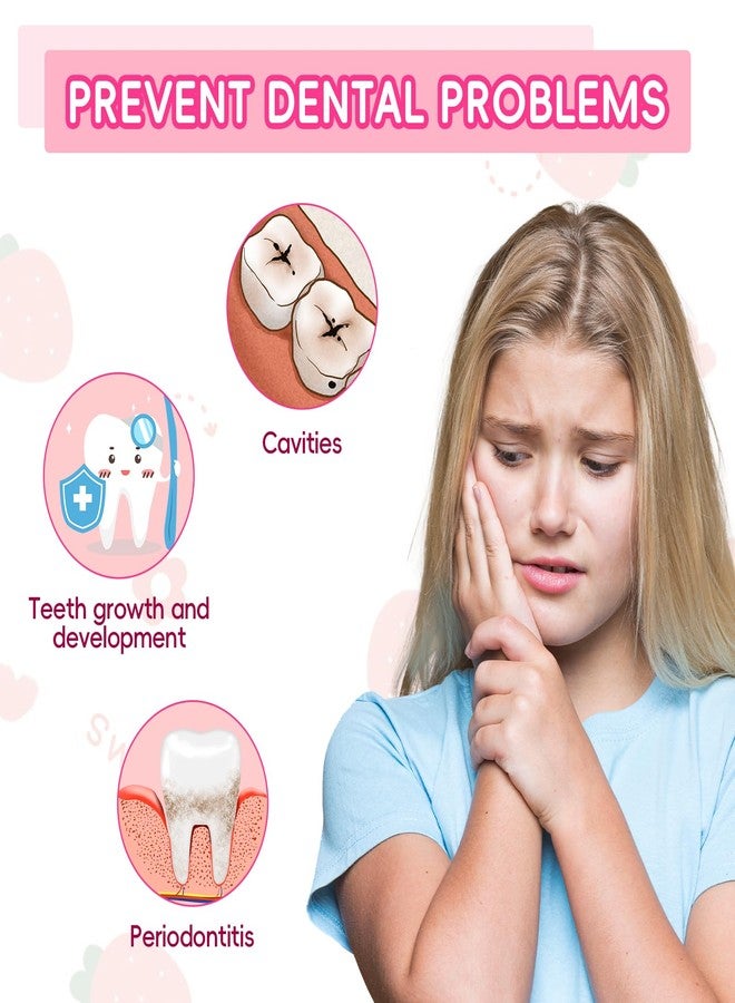 Y-Kelin Dental Plaque Disclosing Tablets for Kids & Adults - Showing Plaque by Changing Color - Helps Teach Brushing Habits for Clean Teeth - Strawberry Flavor - 120 Count - Image 3
