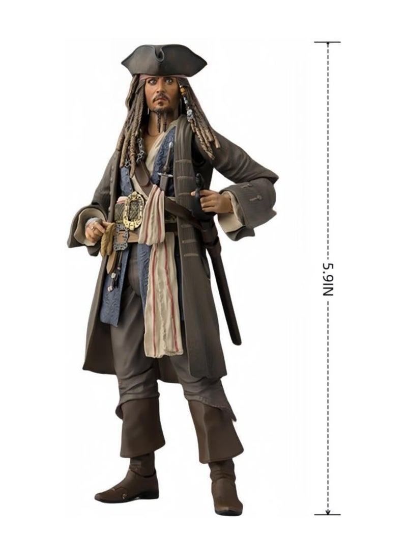 general Pirates of The Caribbean - Dead Men Tell No Tales - Jack Sparrow Action Figure  - Image 4