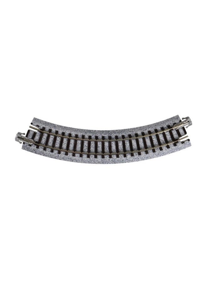 Kato USA Model Train Products UNITRACK Compact Tracks (4-Piece), 150mm/(6") Radius/45-Degree - Image 2