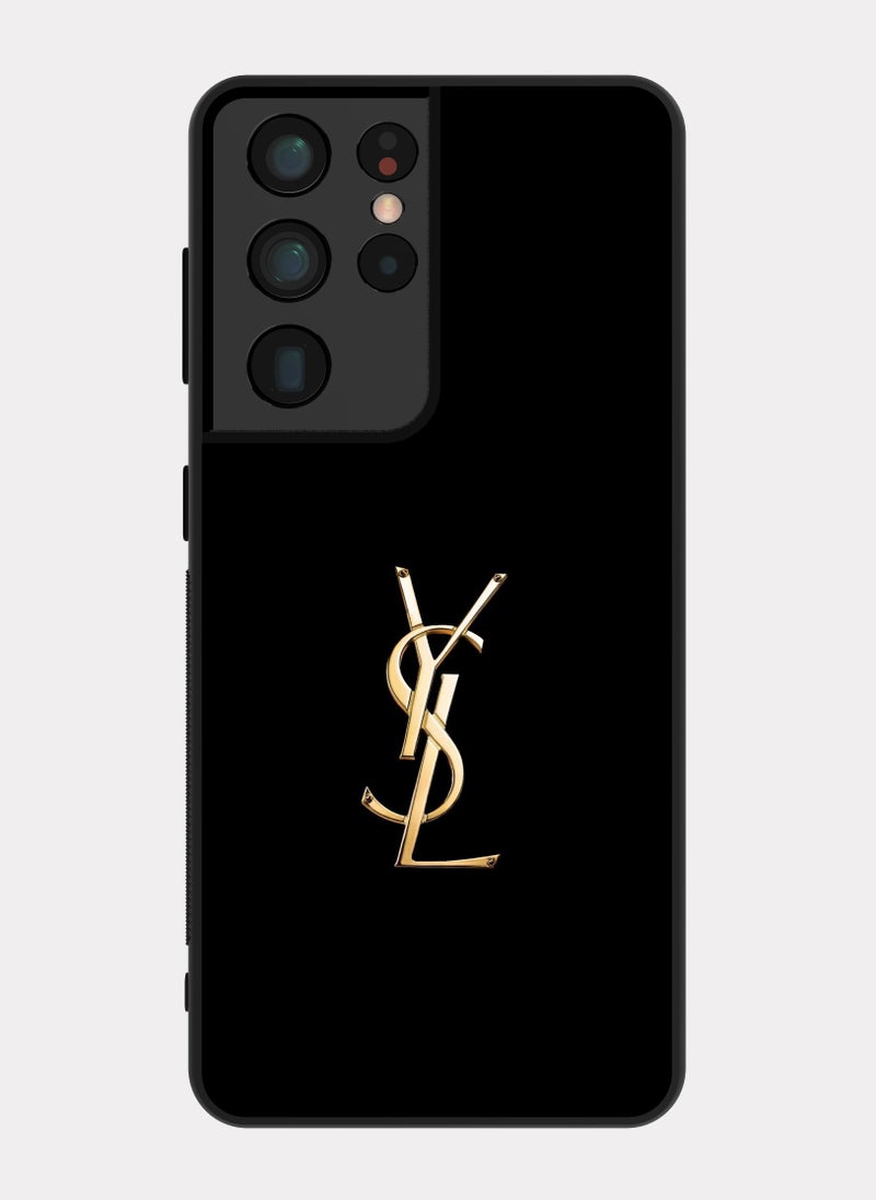 PXLAAT Samsung Galaxy S21 Ultra case cover Yves Saint Laurent - Image 1