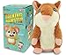 Qwifyu Talking Hamster Interactive Stuffed Plush Animal Talking Toy Cute Sound Effects with Repeats Your Said Voice Best Buddy for Kids Gift Age 3 Brown - Image 4