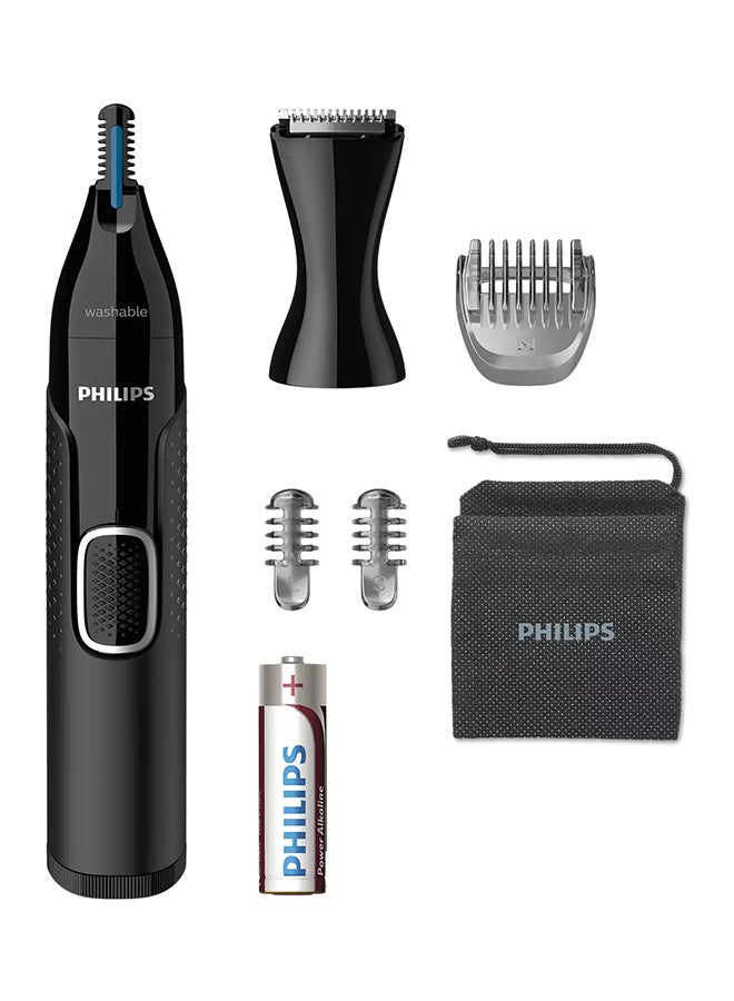 Philips NT5000 Nose And Ear Trimmer Set Black Black 13grams - Image 1