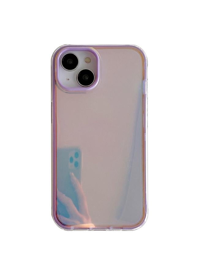 S-TOP Case For iPhone 15 Electroplated Aurora TPU + PC Phone Case - Image 1