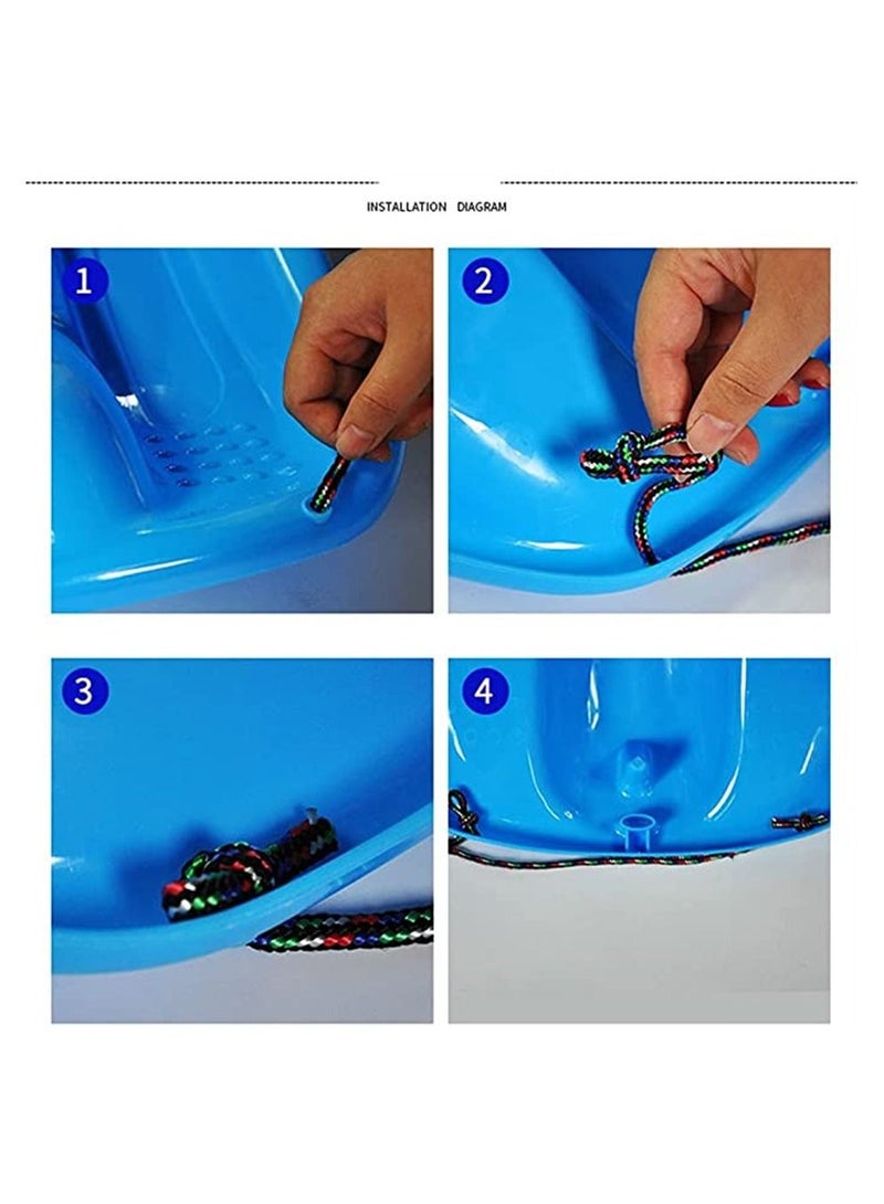 BLOOMING TIME Snow Grass Sand Board Ski Pad Snowboard with Rope Random color(1pc) - Image 4