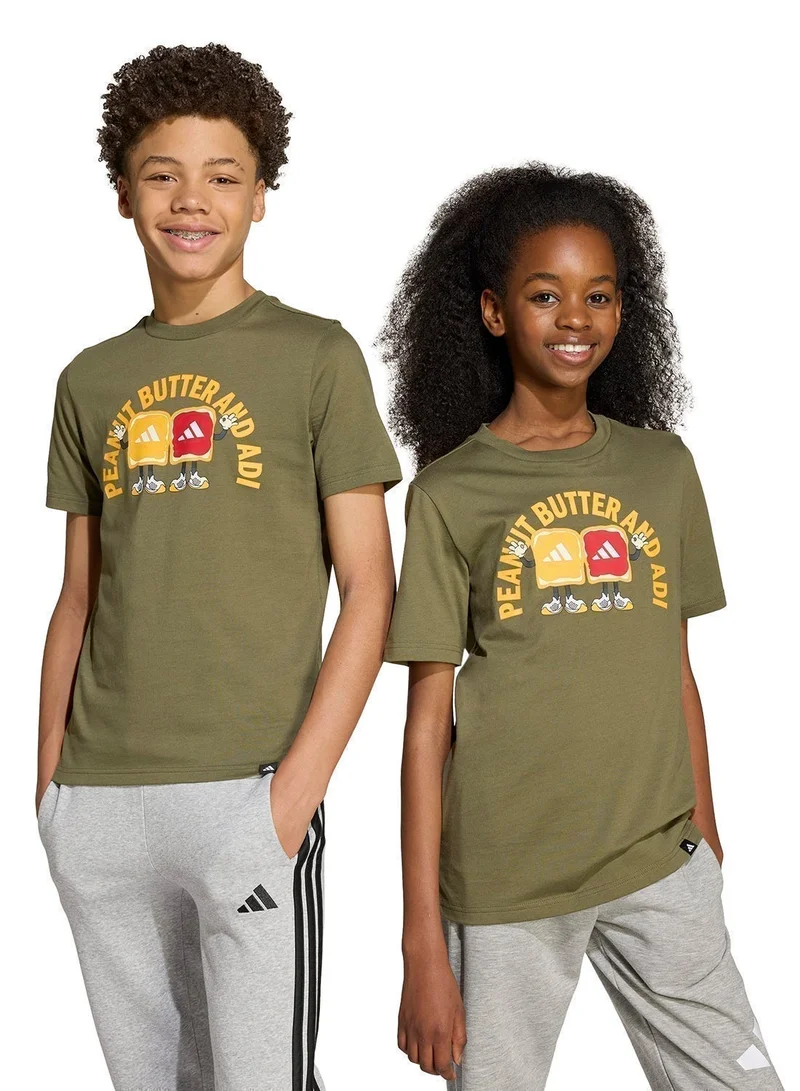 Adidas Youth Food Graphic T-Shirt