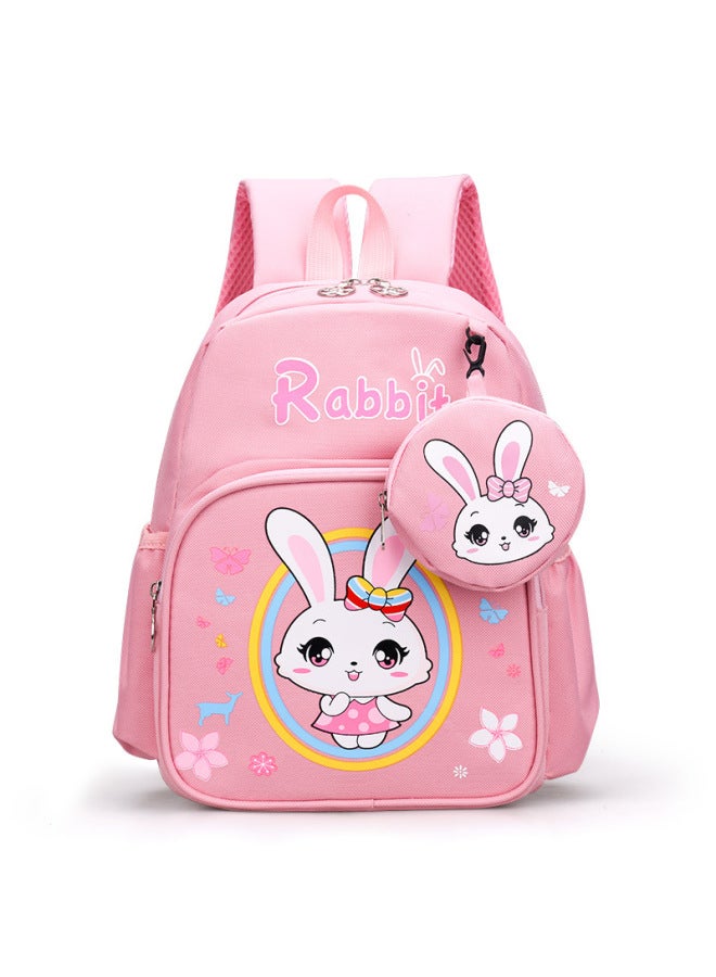 Children's Kindergarten Schoolbag Boys And Girls Middle And Small Classes Cute Girls Children Cartoon Backpack-Color:Paragraph 7  - Image 1