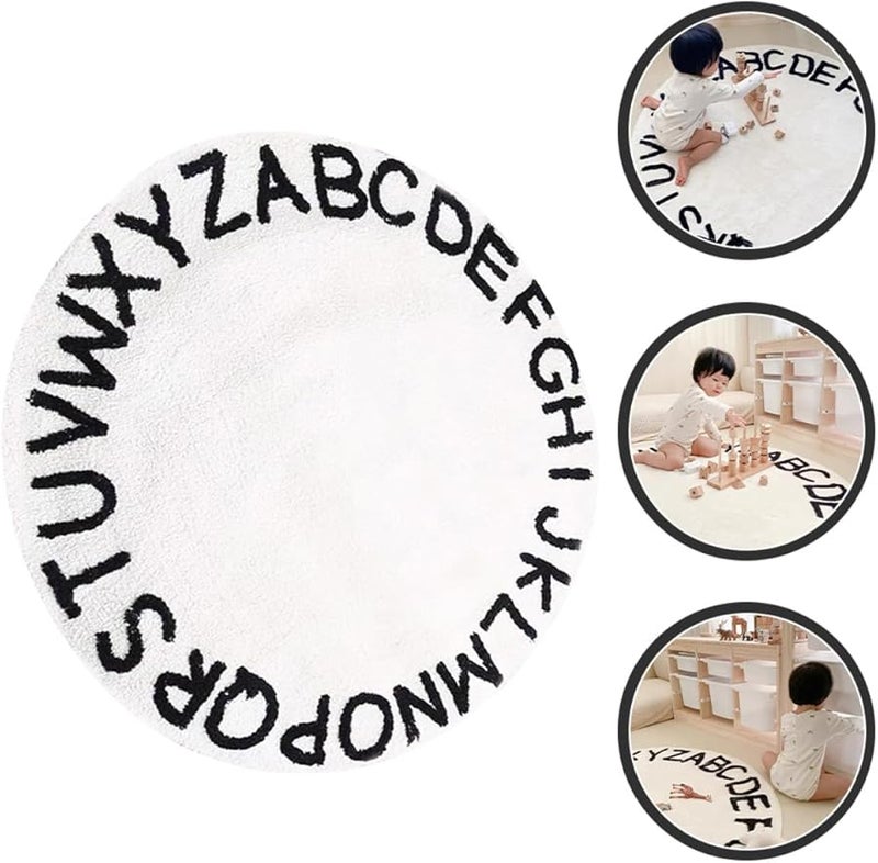 سجادة منطقة الأبجدية غير القابلة للانزلاق، سجادة لعب تعليمية لغرفة الأولاد، غرفة اللعب، ديكور المنزل - Image 5