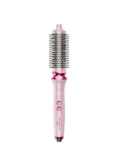 wavytalk Wavytalk Thermal Brush, Wavytalk Heatwave Pro 1.5" Ionic Thermal Brush with Bilateral Ionic Outlet to Less Damage and One-Step Shiny Blowout Look, Pink  - Image 1