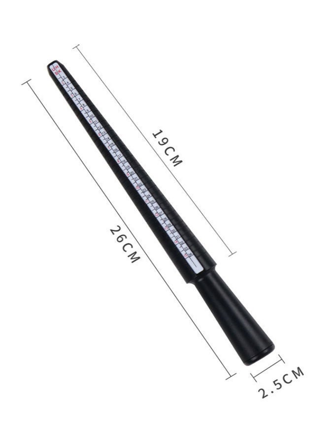 Ring Measuring Stick Black 19 x 26 x 2.5cm - Image 2