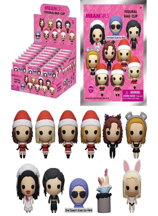 Monogram Mean Girls 3D Foam Bag Clip - Series 1