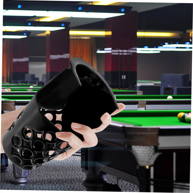 Black Plastic Billiard Ball Drop Basket Storage Case For Pool Table Accessories - Image 4