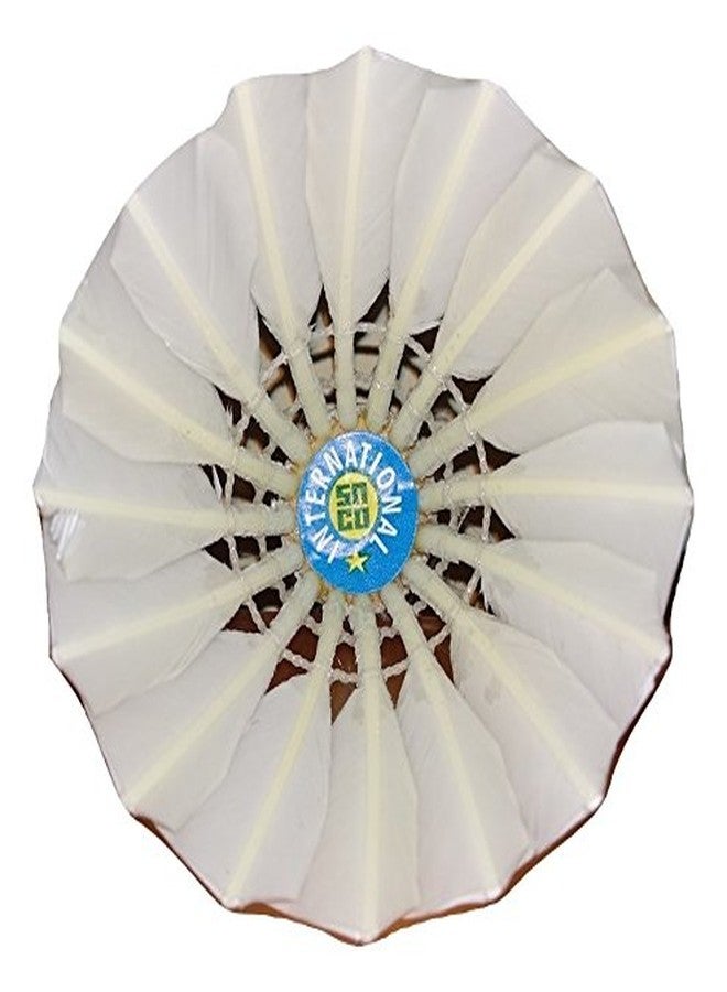 ALBATROSS International Badminton Feather Shuttle Cock (Pack of 10) - Image 1