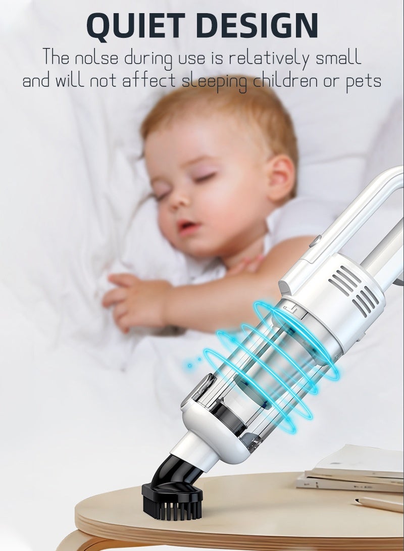 Vacuum Cleaner, 11KPA Suction with Multifunction Lightweight Handheld Stick Cleaner for Hard Floor/Carpet/Pet Hair - Image 3