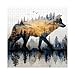 BBOLDIN Art Wolf Animal Puzzles for Adults 1000 Pieces Nature Magic Sunset Landscape Forest Aesthetic Wildlife Jigsaw Puzzles Impossible Hard Challenging Puzzle - Image 4