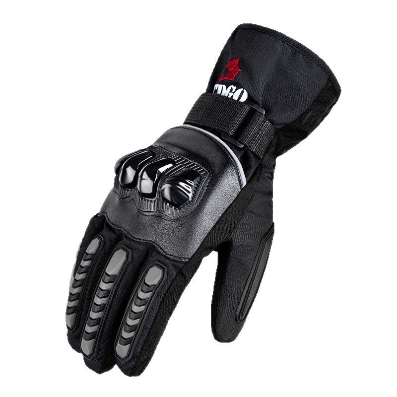 Winter Motorcycle Riding Gloves with Knuckle Protection - Image 5