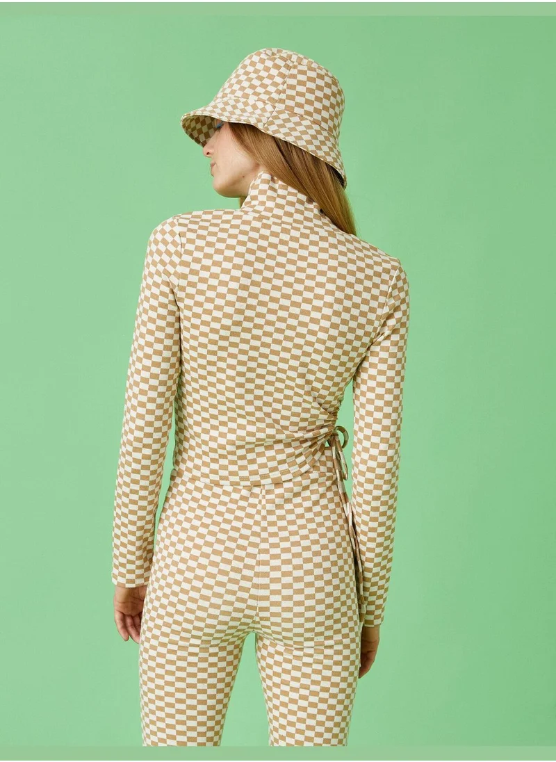 كوتون Patterned Long Sleeve T-Shirt
