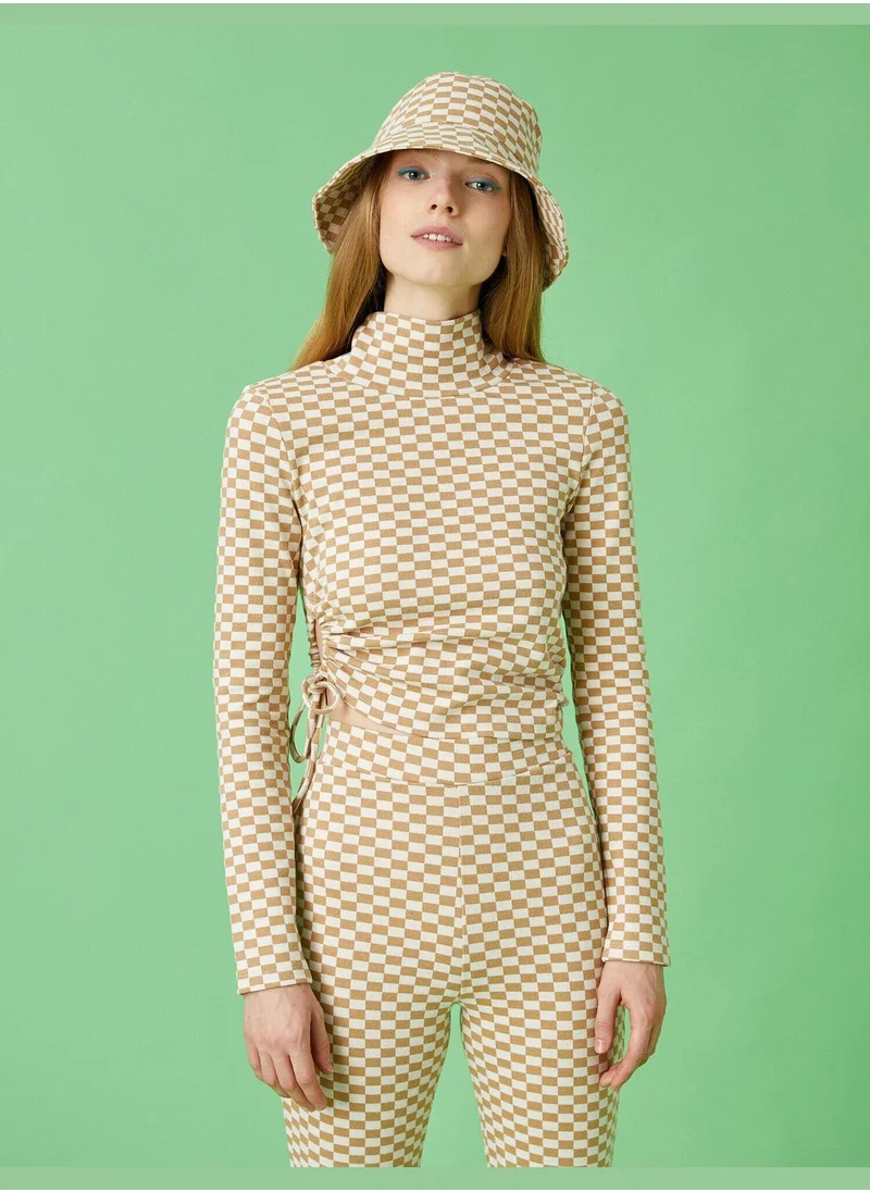 كوتون Patterned Long Sleeve T-Shirt