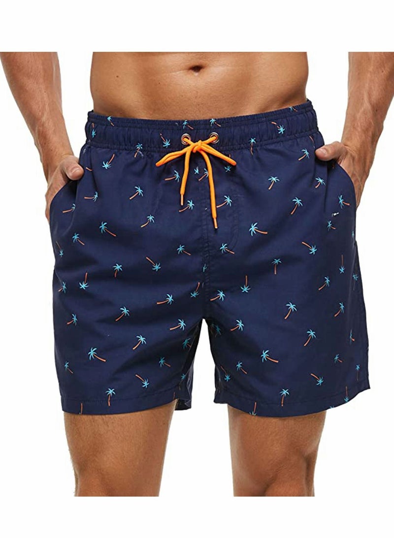 Y&D Swim Trunks Men's Quick Dry Athletic Swimwear Shorts with Mesh Lining and PocketsSwim Elastic Waist Drawstring ( XL ) - Image 1