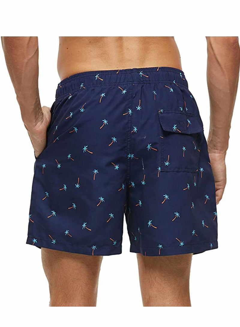 Y&D Swim Trunks Men's Quick Dry Athletic Swimwear Shorts with Mesh Lining and PocketsSwim Elastic Waist Drawstring ( XL ) - Image 2