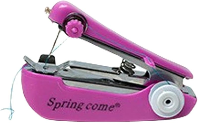 Portable Handheld Sewing Machine Easy To Use Manual Pocket Size For Daily Repair - Image 1